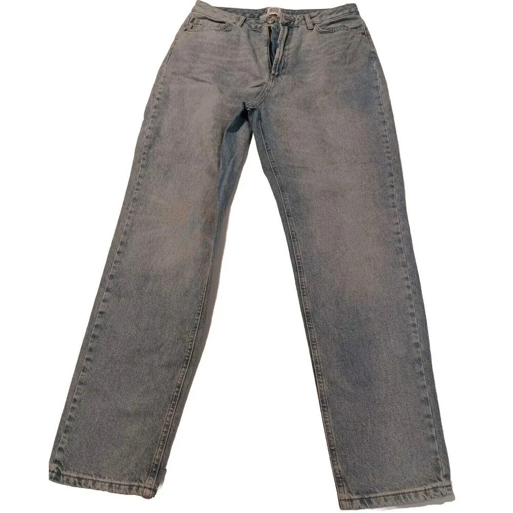 BDG Urban Outfitters Mom High Rise Distressed Denim Mom Jeans- 30 Y2K Streetwear